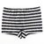 Sunga Box Vintage / Vermelha | Azul Royal | Listra grossa Preto e Branco - comprar online