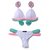 Top Stela /calcinha Stela Fio Normal / Branco | Azul Piscina - Rosa BB - comprar online