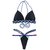 Top Lolla /calcinha Josy Semi Fio/ Preto|trança (Lilas-preto-piscina), alc (Preta-piscina), vies (lillar), triangulo (Piscina) - comprar online