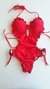 Maiô Ripple Semi fio / Vermelho Vivo