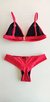 Top Iza /calcinha Borboleta Semi Fio/ Vermelho Vivo - comprar online
