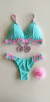 Top Lolla /calcinha Noa Semi Fio/ Piscina| Rosa BB