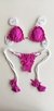 Top Ripple /calcinha Ripple Semi Fio/ Branco|Rosa Pink - comprar online