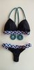 Top Lolla /calcinha Lolla Semi Fio/ Preto| trança (Rosa BB, Azul BB, Preto) - Alc. Azul BB | Preto - comprar online
