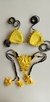Top Ripple /calcinha Ripple Semi Fio/ Girassol fundo preto/Amarelo - comprar online