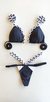 Top Josy /calcinha Josy Semi Fio/ Preto | Branco