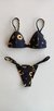 Top Thai / calcinha Thai / Girassol fundo Preto - comprar online
