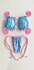 Top Agnes (Pico) /calcinha Asa Delta Semi Fio/ Flamingo | Rosa BB