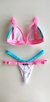 Top Jade /calcinha Jade Semi Fio/ Branco - Rosa BB|Azul BB - comprar online