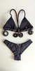 Top Kelly /calcinha Borboleta Semi Fio/ Preto - comprar online