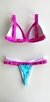 Top Jade /calcinha Jade Semi Fio/ Azul BB - Rosa Pink|Branco - comprar online
