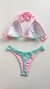Top Yara /calcinha Asa Delta Semi Fio/ Azul Piscina | Rosa BB na internet