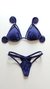 Top Jhu / Calcinha Jhu Semi Fio/ Azul Marinho