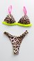 Top Thai / calcinha Asa Delta / Onça | Amarelo Neon, Rosa Neon - comprar online