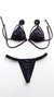 Top Jhu / Calcinha Pepi Semi Fio/ Preto - comprar online