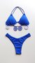 Top Kelly /calcinha Asa Delta Semi Fio/ Azul Royal | SF (Azul Royal-Branco) AD ( td Azul Royal)