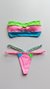 Top Luma /calcinha Josy Semi Fio/ Rosa BB | Verde Neon e Azul BB