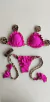 Top Ripple /calcinha Ripple Normal/ Rosa Pink | Onça