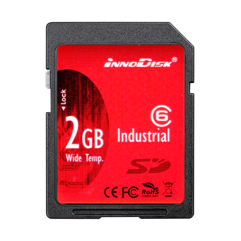 2GB Innodisk® SD™ Industrial SLC (Wide Temp)