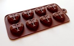 molde corazon diamante