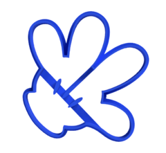 Guante Mickey Simple