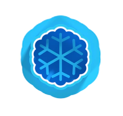 Copo nieve 2CM
