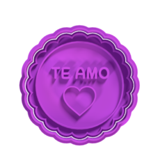Te Amo Corazon con ondas - comprar online