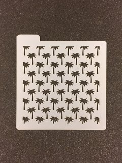 Stencil Palmera