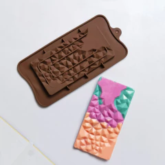 Tableta de chocolate Fragment facetada cristal - comprar online