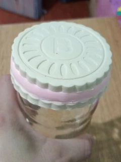 Cortante de galletita Sonrisa de 8.5 cm para tapa de frasco en internet
