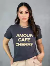 T-Shirts CLUB - AMOUR, CAFE, CHERRY