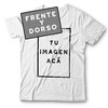 Remera PERSONALIZADA frente y dorso - comprar online