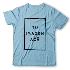 Remera PERSONALIZADA frente y dorso