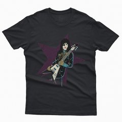 Remera KISS Paul Purple Star