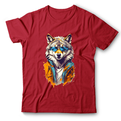 Remera Lobo con lentes - comprar online