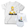 COMBO REMERA + BODY - YO NO FUI