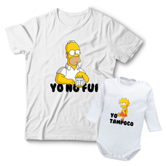 COMBO REMERA + BODY - YO NO FUI - comprar online