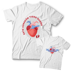 COMBO 2 REMERAS - ESTE CORAZON TIENE DUEÑO