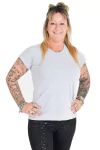 Remera gris melange (Mujer)