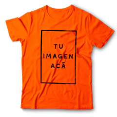 Remera PERSONALIZADA frente y dorso - tienda online
