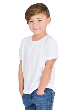 Remera blanca (Niño)