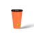 Vaso Dragon Ball con tapa café y packaging