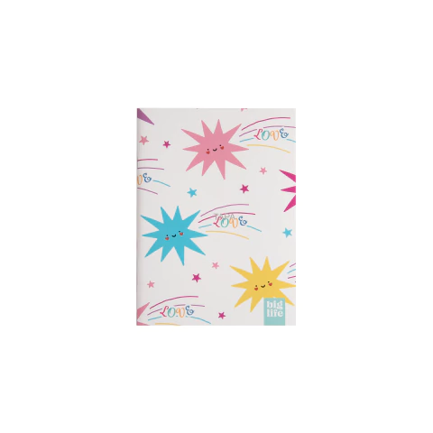 Cuaderno abrochado Rainbow Love - comprar online