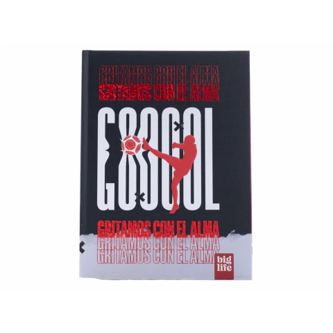 Cuaderno Cosido Tapa Dura Fútbol rayado - comprar online