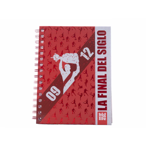 Cuaderno Espiralado Tapa Dura Fútbol 16x21 - comprar online