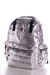 Mochila Puffer Plata - tienda online