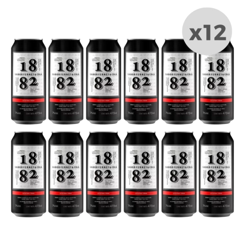 Fernet Cola 1882 Lata 473ml x12