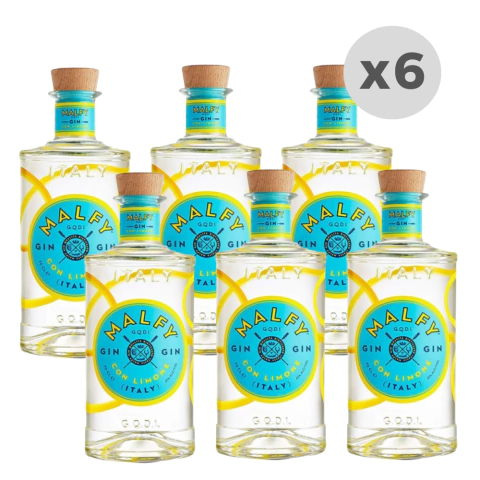 Gin Malfy con Limone Italia 700ml x6