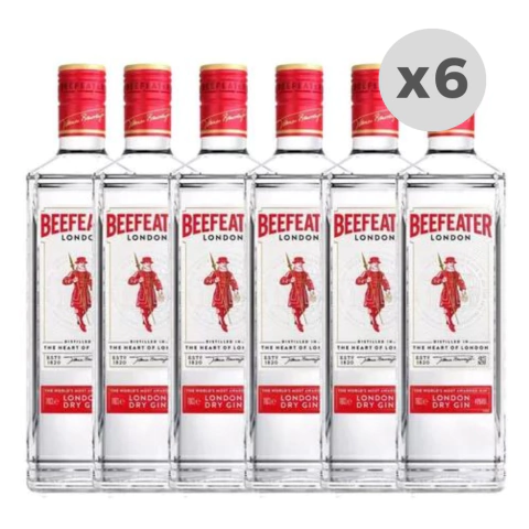Gin Beefeater London Dry 1L x6