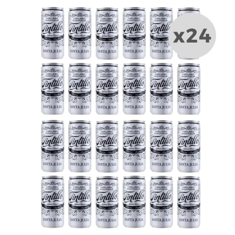 Vino Santa Julia Tintillo Lata x 24 unidades